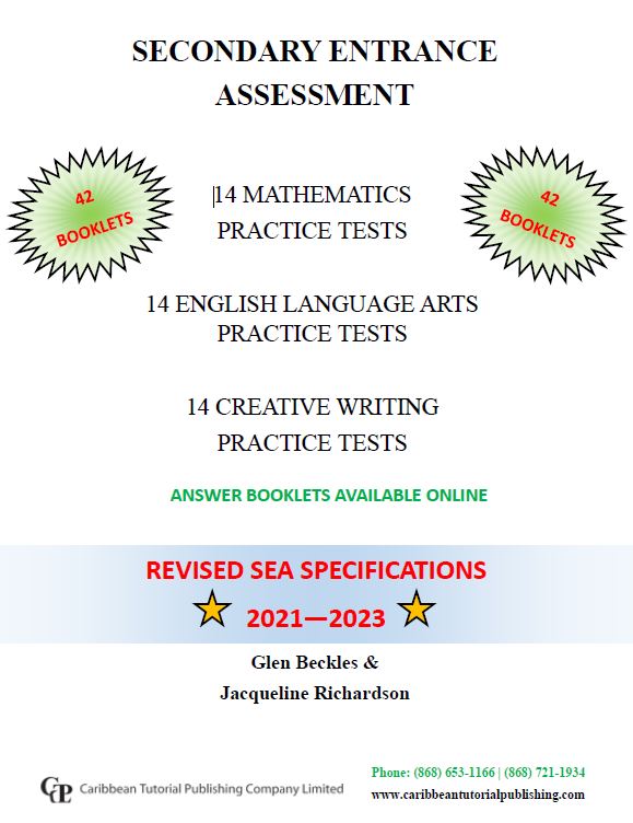 Secondary Entrance Assessment New Sea Specifications Practice Tests Caribbean Tutorial 8188