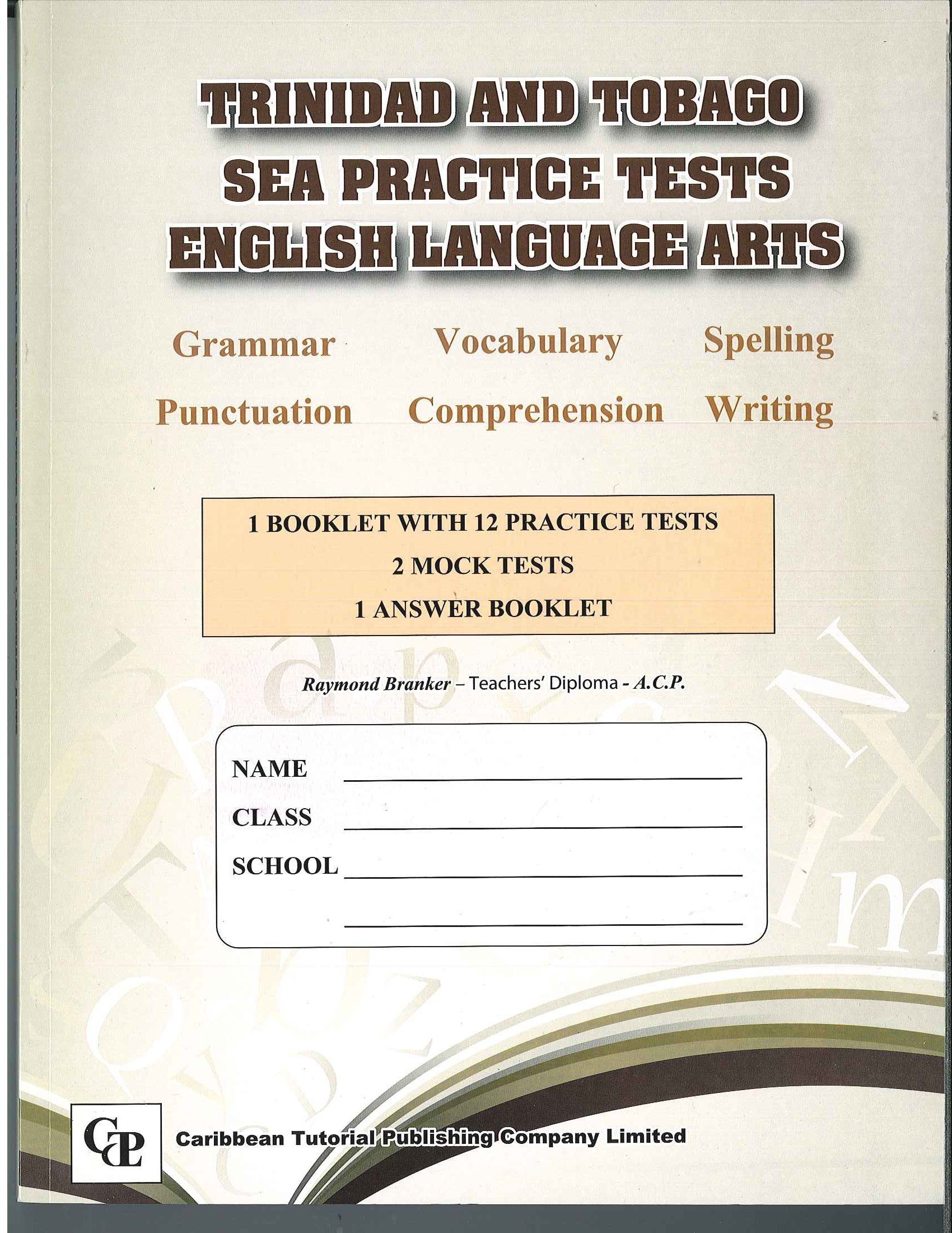 1 secondary tutorial mathematics Language Trinidad Tests and Tobago Practice English SEA