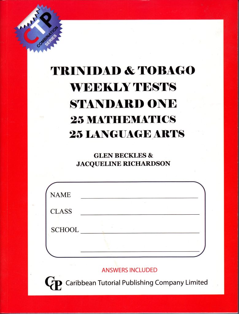Trinidad & Tobago Weekly Tests Standard 1 CTPCL