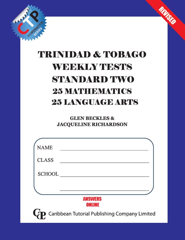 Form 1 Mathematics Worksheet Trinidad