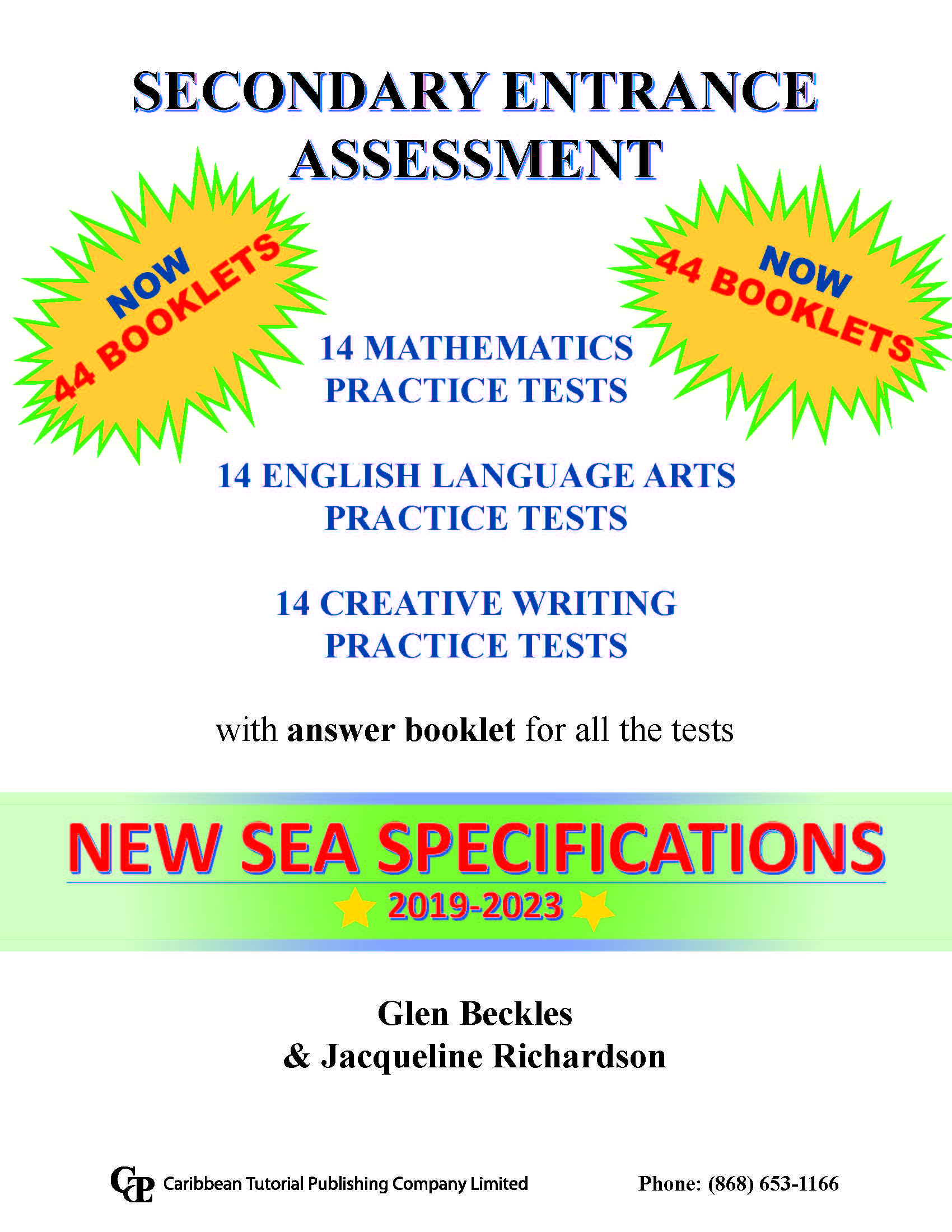 Secondary Entrance Assessment New Sea Specifications Practice Tests